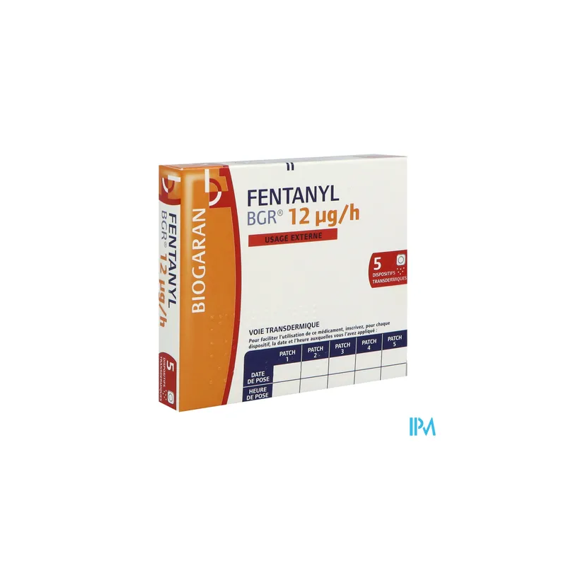 Fentanyl 12mcg h bgr d trans 5 - La Grande Pharmacie