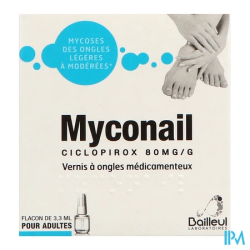 Myconail 80mg g vernis med fl3 3ml - La Grande Pharmacie