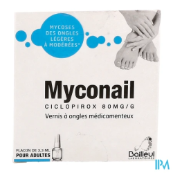 Myconail 80mg g vernis med fl3 3ml - La Grande Pharmacie