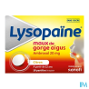 Lysopaine citron 20mg s s past 18 - La Grande Pharmacie