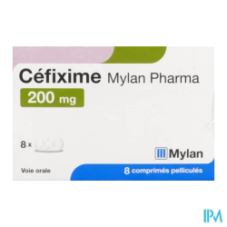 Cefixime 200mg viatris cpr 8 - La Grande Pharmacie