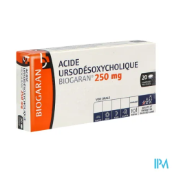 Ursodesoxy acide 250mg biog cpr 20 - La Grande Pharmacie