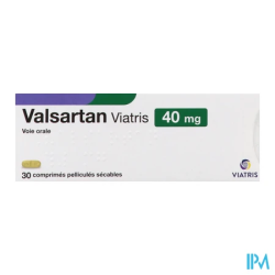 Valsartan 40mg vts cpr sec 30 - La Grande Pharmacie