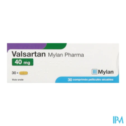 Valsartan 40mg vts cpr sec 30 - La Grande Pharmacie