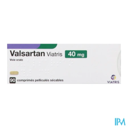 Valsartan 40mg vts cpr sec 90 - La Grande Pharmacie