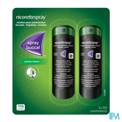 Nicorettespray 1mg dose sol fl 2 - La Grande Pharmacie