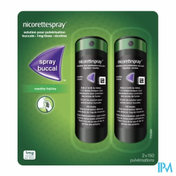 Nicorettespray 1mg dose sol fl 2 - La Grande Pharmacie