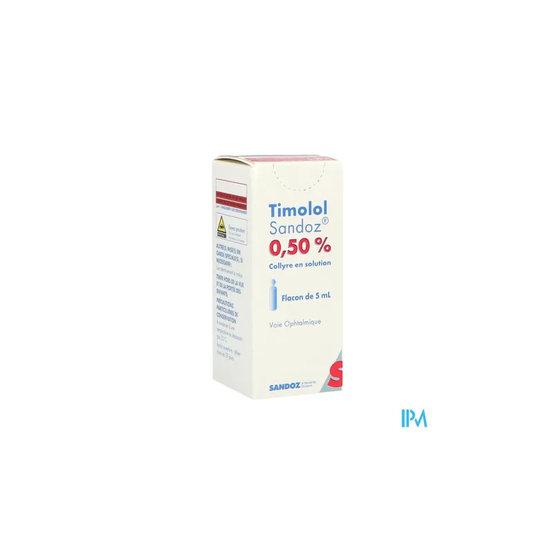 Timolol 0 50 sandoz col 5ml - La Grande Pharmacie