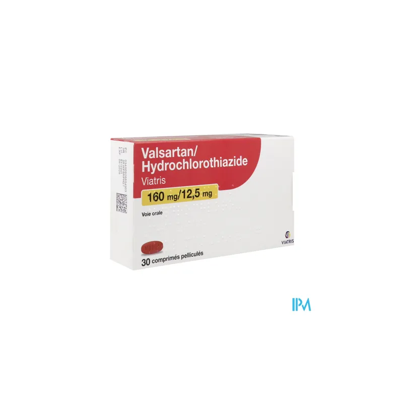 Valsartan hyd 160 12 5mg vts cpr30 - La Grande Pharmacie