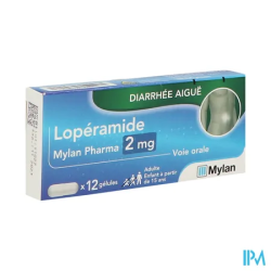 Loperamide 2mg vts cons gelule 12 - La Grande Pharmacie
