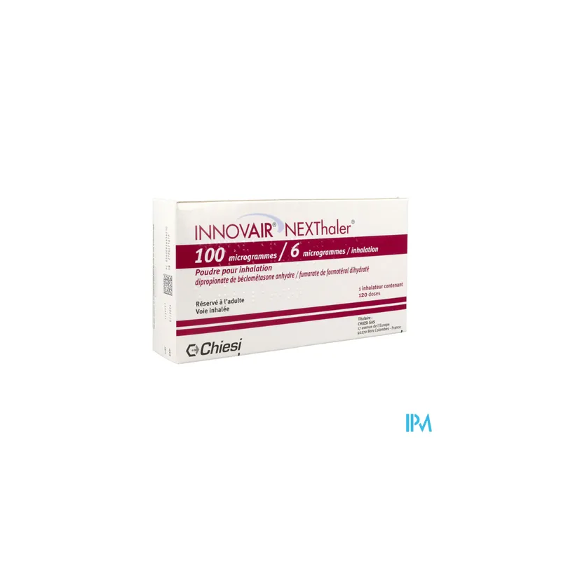Innovair nexthaler 100 6mcg dos120 - La Grande Pharmacie