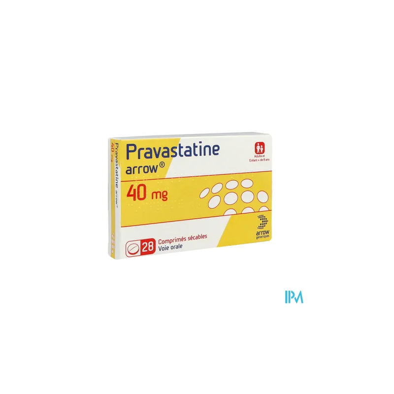 Pravastatine 40mg arw cpr sec 28 - La Grande Pharmacie