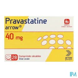 Pravastatine 40mg arw cpr sec 28 - La Grande Pharmacie