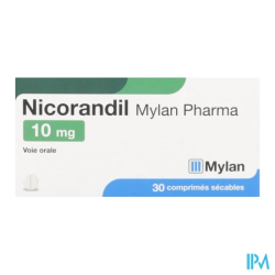 Nicorandil 10mg viatris cpr sec 30 - La Grande Pharmacie