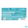 Doxylamine 15mg vts cons cpr sec10 - La Grande Pharmacie