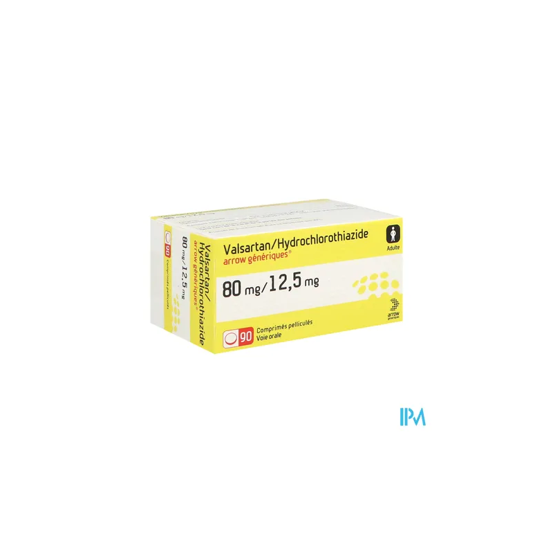 VALSARTAN/HYD 80/12,5MG ARW CPR 90
