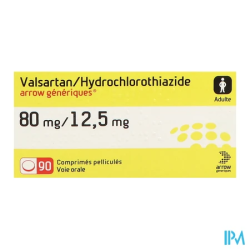 VALSARTAN/HYD 80/12,5MG ARW CPR 90