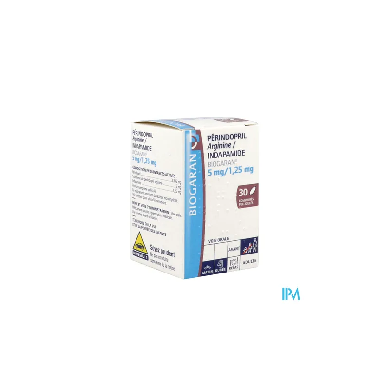 PERIND ARG/IND 5MG/1,25MG BGR CP30