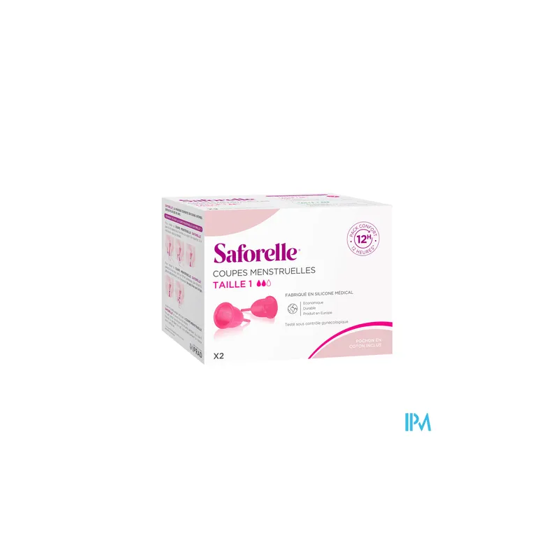 SAFORELLE COUPE MENSTRUELLE T1 X2