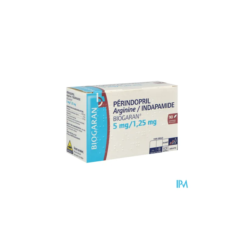 PERIND ARG/IND 5MG/1,25MG BGR CP90