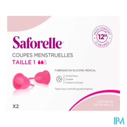 SAFORELLE COUPE MENSTRUELLE T1 X2