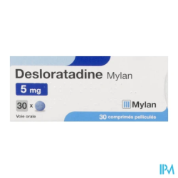 DESLORATADINE 5MG VIATRIS CPR 30