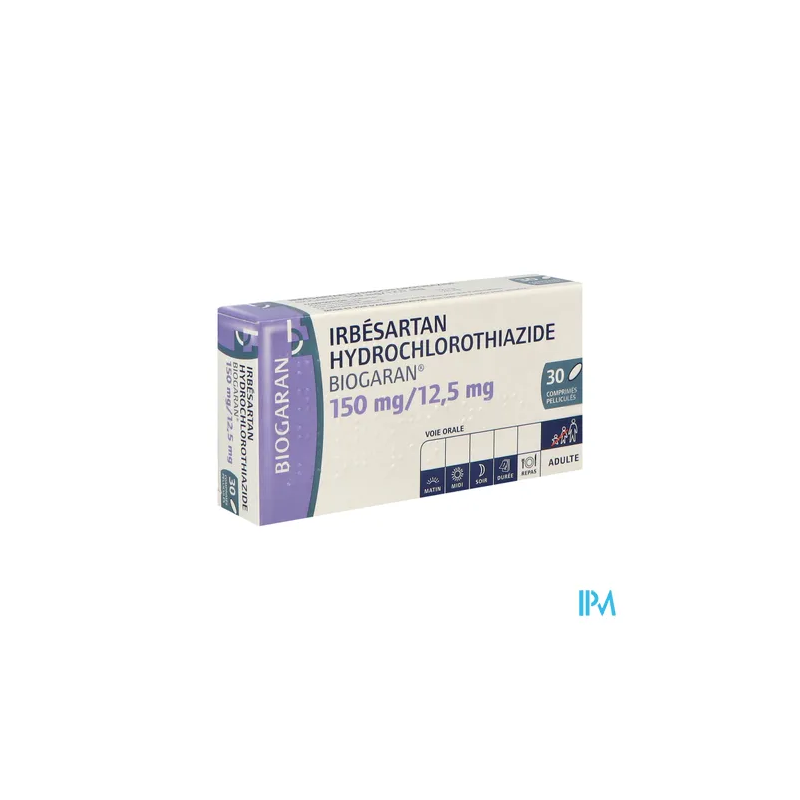 IRBESARTAN/HYD 150/12,5MG BGR CP30