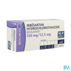 IRBESARTAN/HYD 150/12,5MG BGR CP90