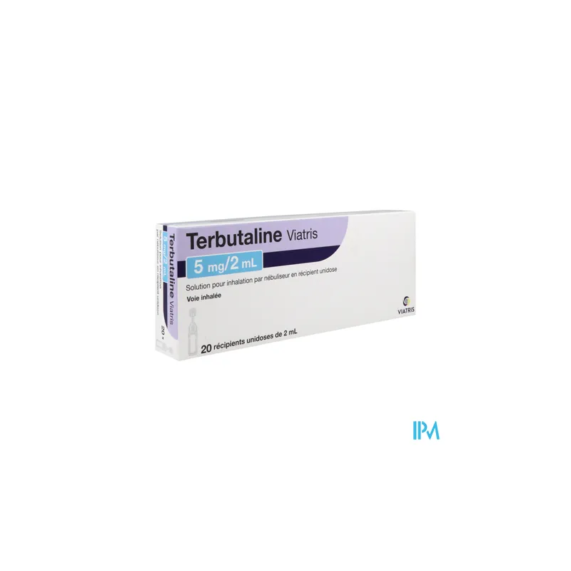 TERBUTALINE 5MG/2ML VTS DOSE 20
