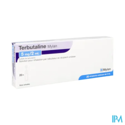 TERBUTALINE 5MG/2ML VTS DOSE 20