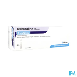 TERBUTALINE 5MG/2ML VTS DOSE 50