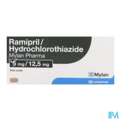 RAMIPRIL/HYD 5MG/12,5MG VTS CPR 30