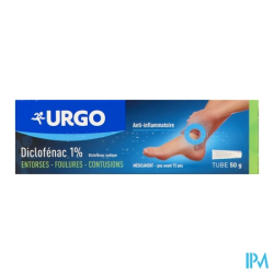 DICLOFENAC 1% URGO GEL TUB 50G