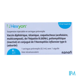 HEXYON SER+1AIG IM 0,5ML 1
