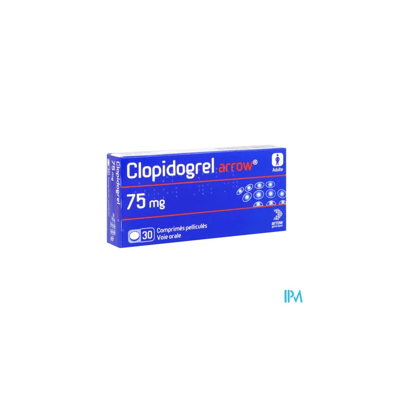 CLOPIDOGREL 75MG ARROW CPR 30