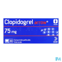 CLOPIDOGREL 75MG ARROW CPR 30