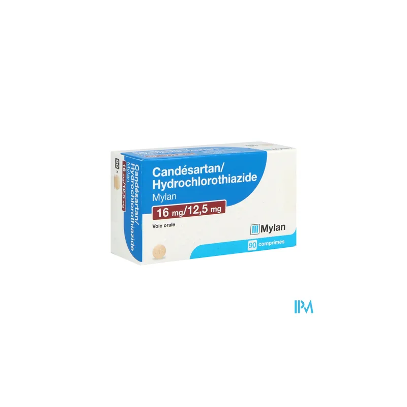 CANDESARTAN/HYD 16/12,5MG VTS CP90