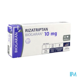 RIZATRIPTAN 10MG BIOG CPR OROD 12