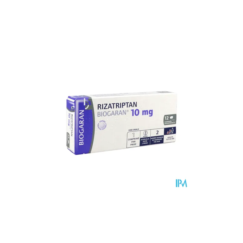 RIZATRIPTAN 10MG BIOG CPR OROD 12