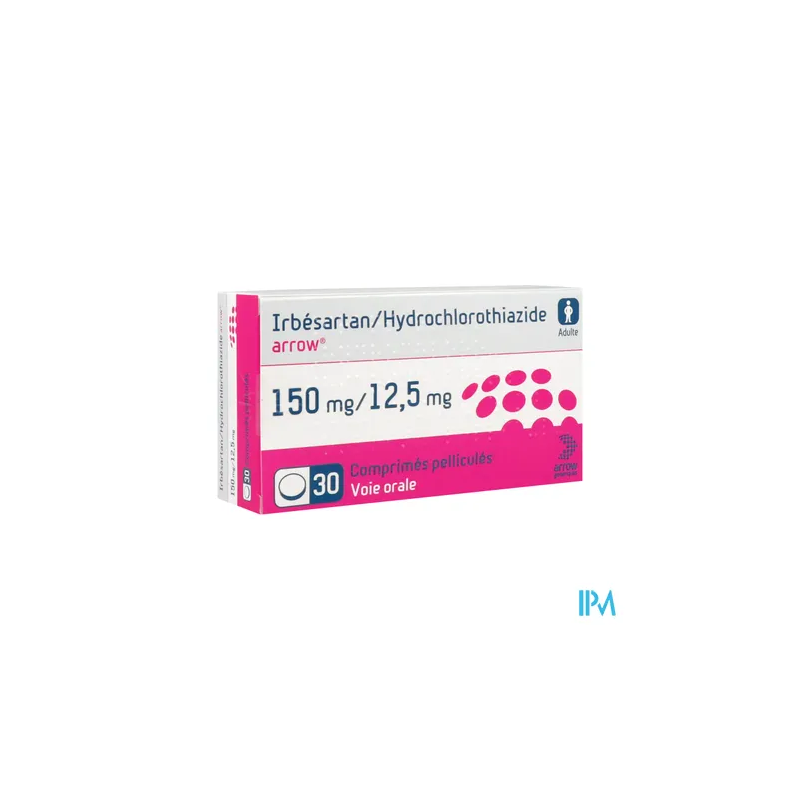 IRBESARTAN/HYD 150/12,5MG ARW CP30