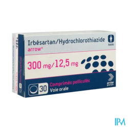 IRBESARTAN/HYD 300/12,5MG ARW CP30