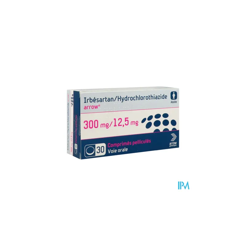 IRBESARTAN/HYD 300/12,5MG ARW CP30