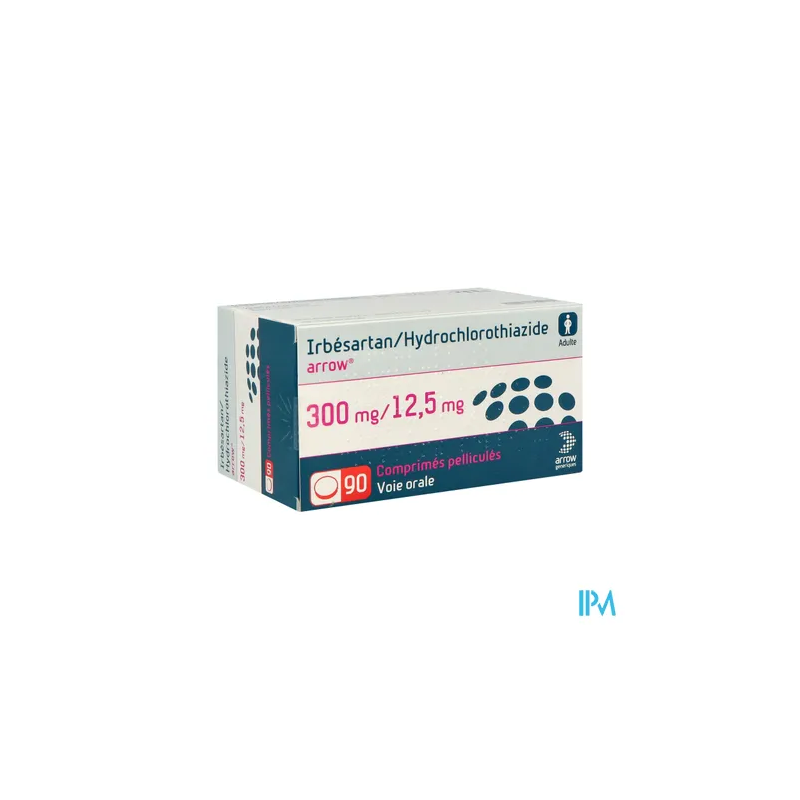 IRBESARTAN/HYD 300/12,5MG ARW CP90