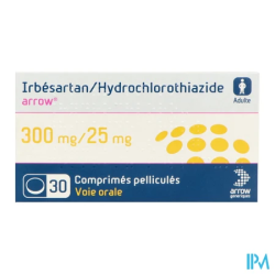 IRBESARTAN/HYD 300/25MG ARW CP30