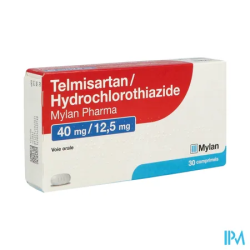 TELMISARTAN/HYD 40/12,5MG VTS CP30