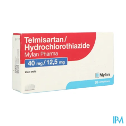TELMISARTAN/HYD 40/12,5MG VTS CP30