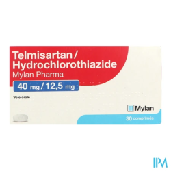 TELMISARTAN/HYD 40/12,5MG VTS CP30
