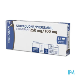 ATOVAQU/PROG 250/100MG BIOG CPR12