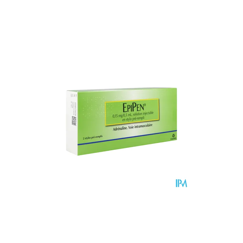 EPIPEN 0,15MG/0,3ML STYLO IM 2