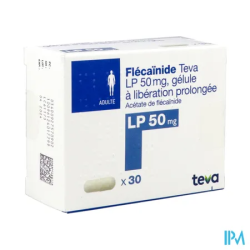 FLECAINIDE LP 50MG TEVA GEL 30